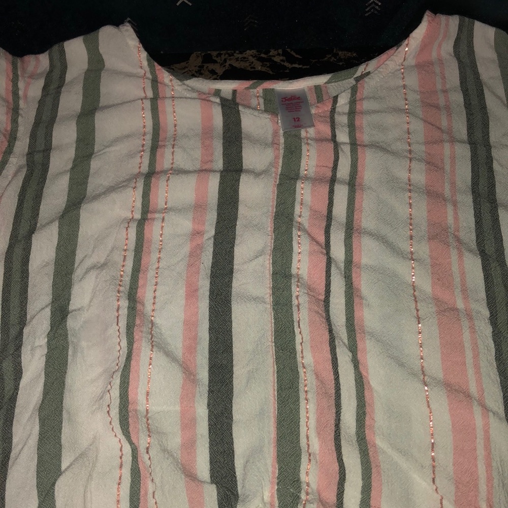 Striped girl shirt!